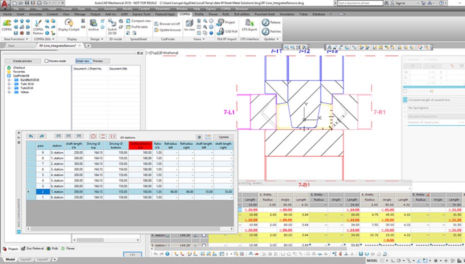 COPRA RF Axis Configurator