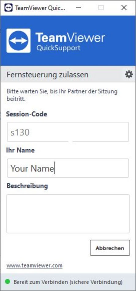 TeamViewer Screenshot